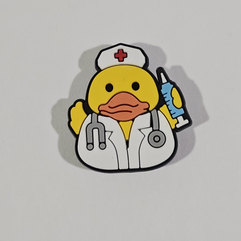 Doctor Duck Shoe Charm Croc Charms Clog